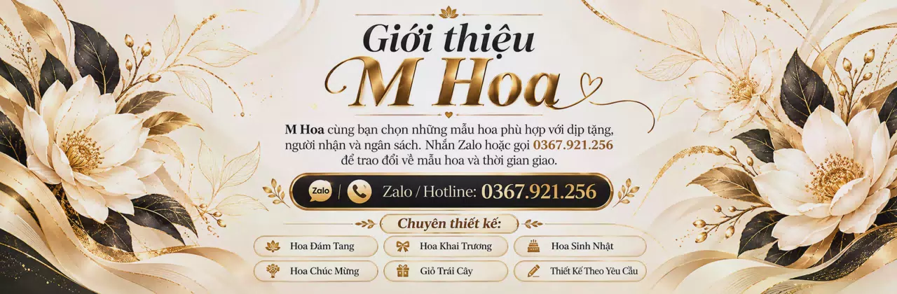 Ảnh bìa Shop hoa tươi Xã Lập Thạch Phú Thọ - Hoa tươi cho từng lời chúc